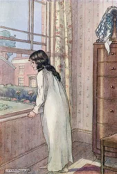 Illustratie voor Wives and Daughters door Mrs Gaskell